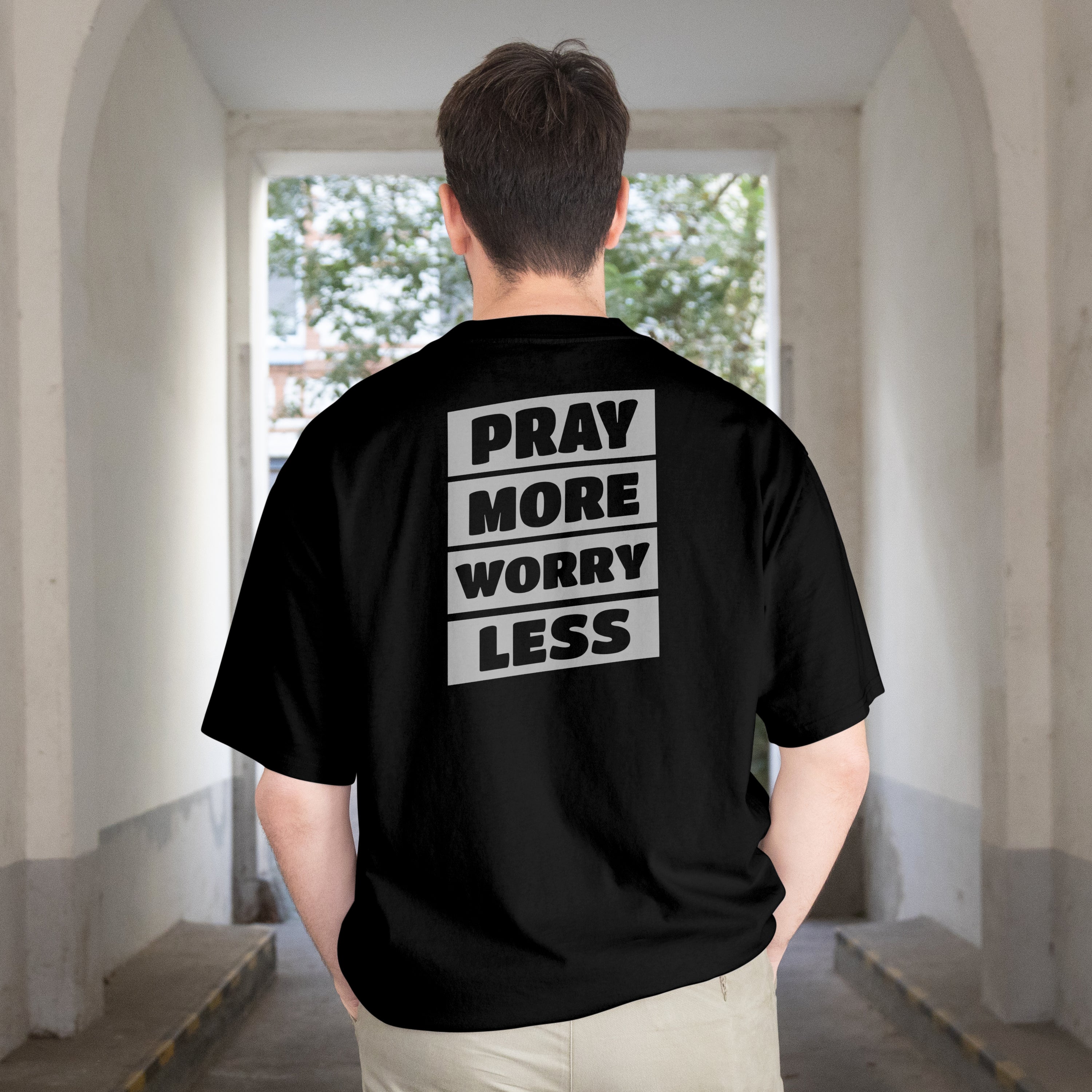 Pray More Worry Less T-Shirt