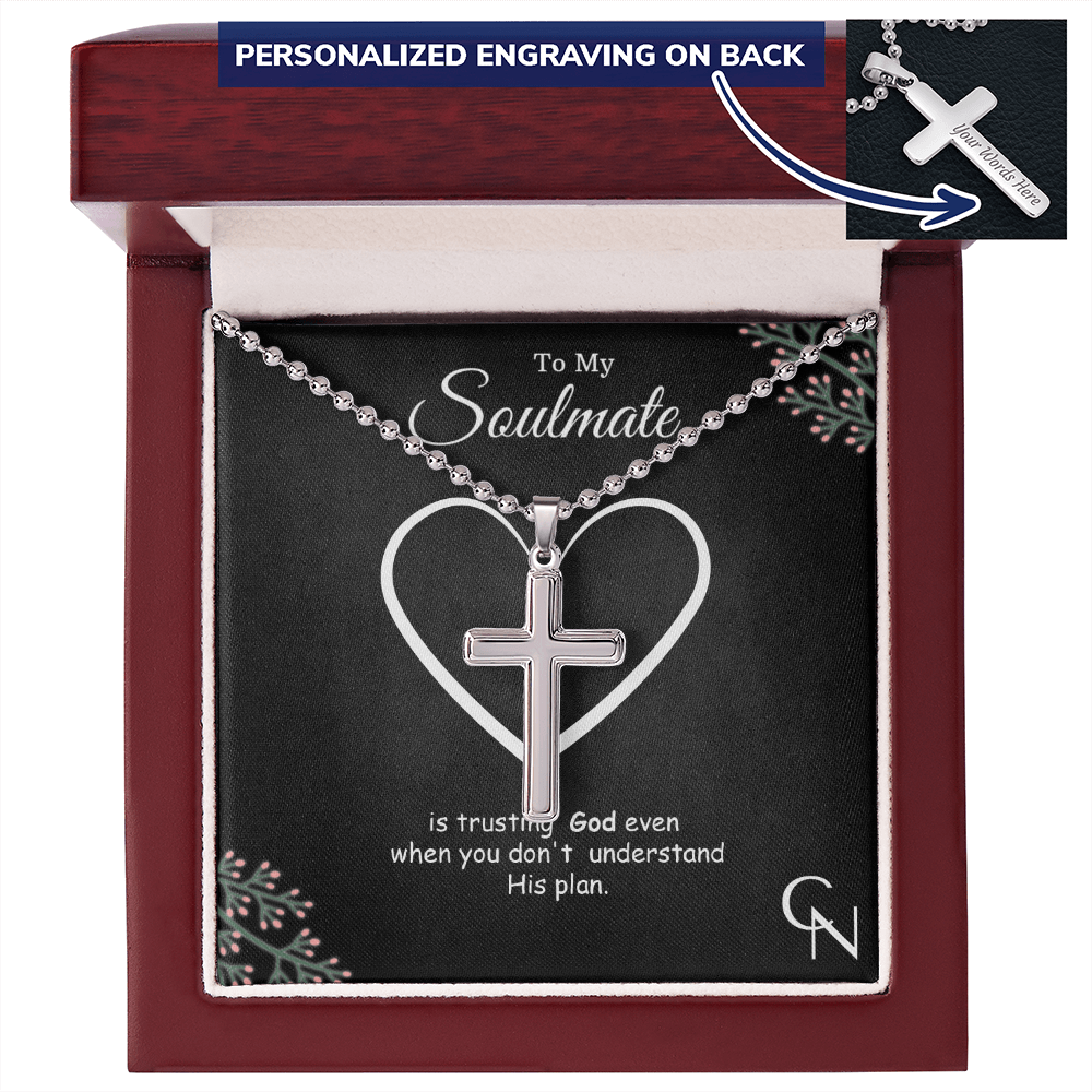 A Promise of Faith & Love - Personalized Cross Necklace